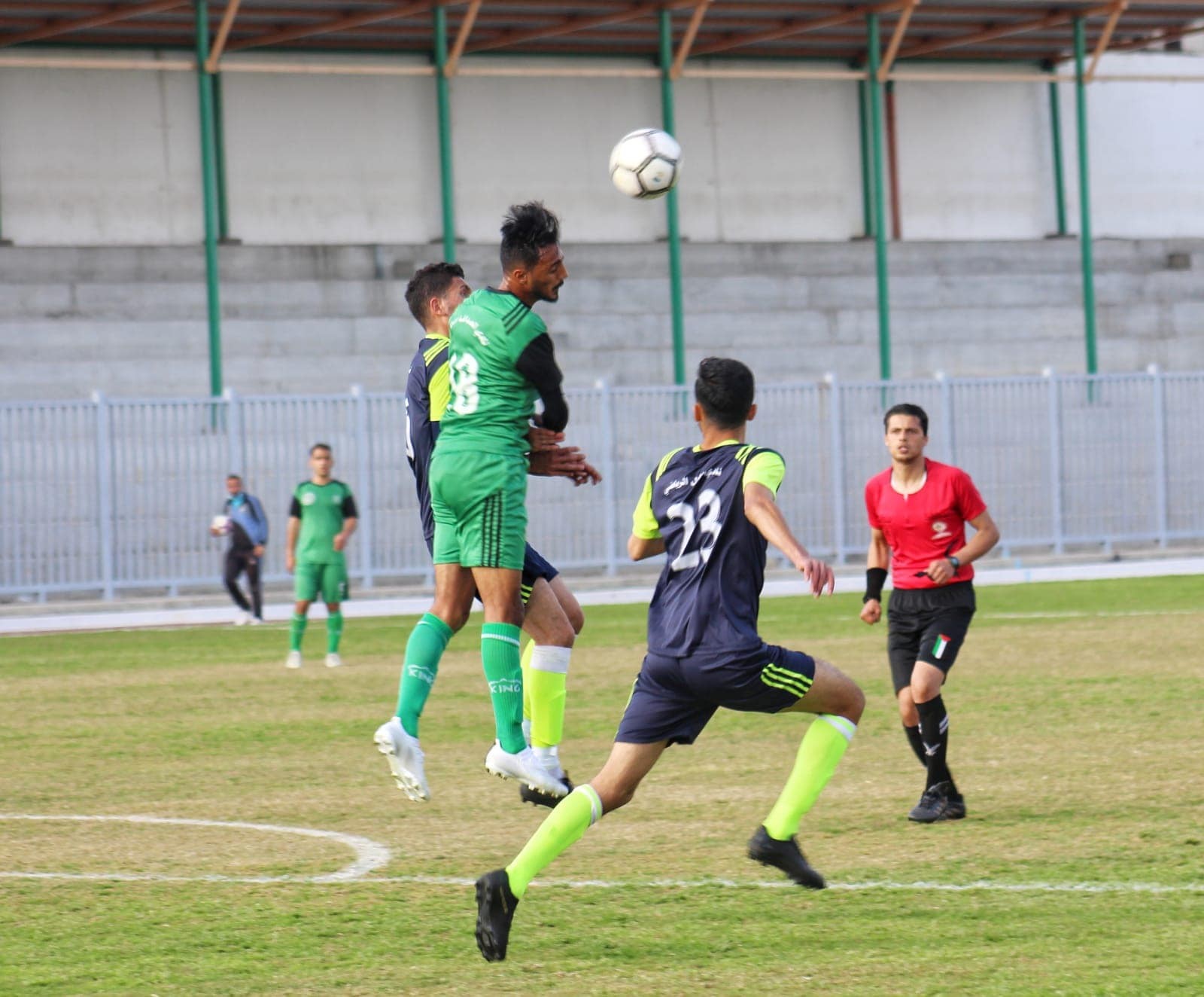 جانب من أحد مباريات دوري الممتازة