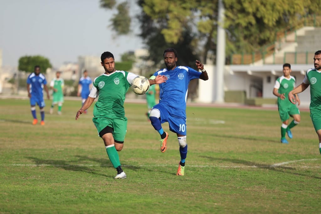 جانب من أحد مباريات دوري الممتازة