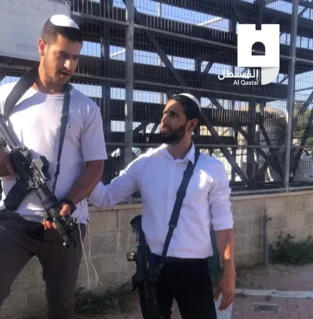 المستوطنان اللذن أطلقا النار