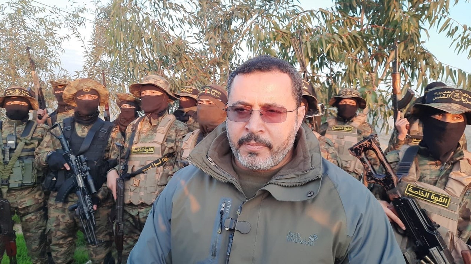 خالد منصور قائد المنطقة الجنوبية لسرايا القدس