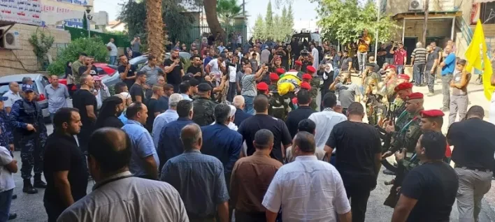 تشييع جثمان الشهيد الأسير موسى أبو محيميد في بيت لحم