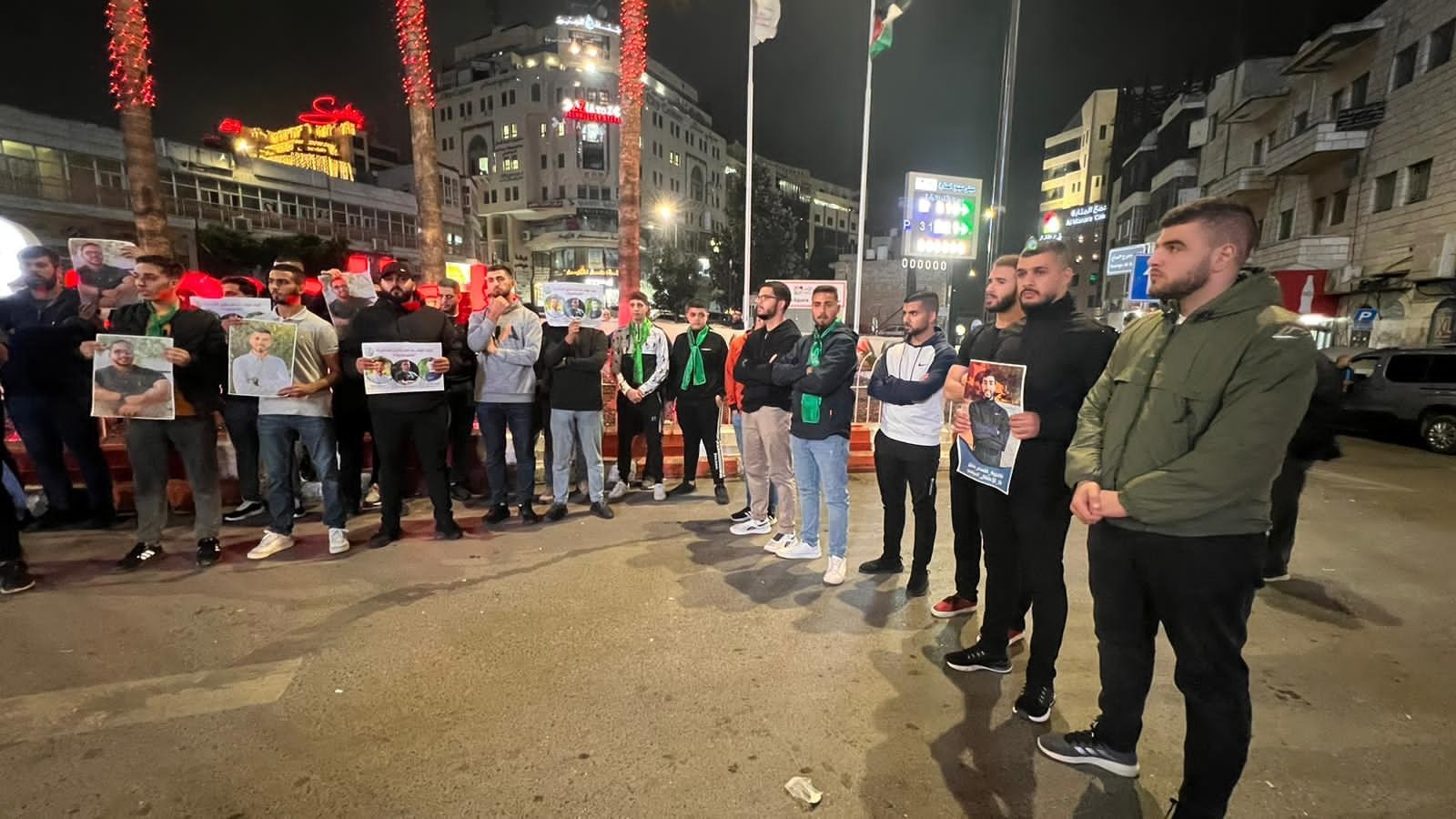 جانب من الوقفة