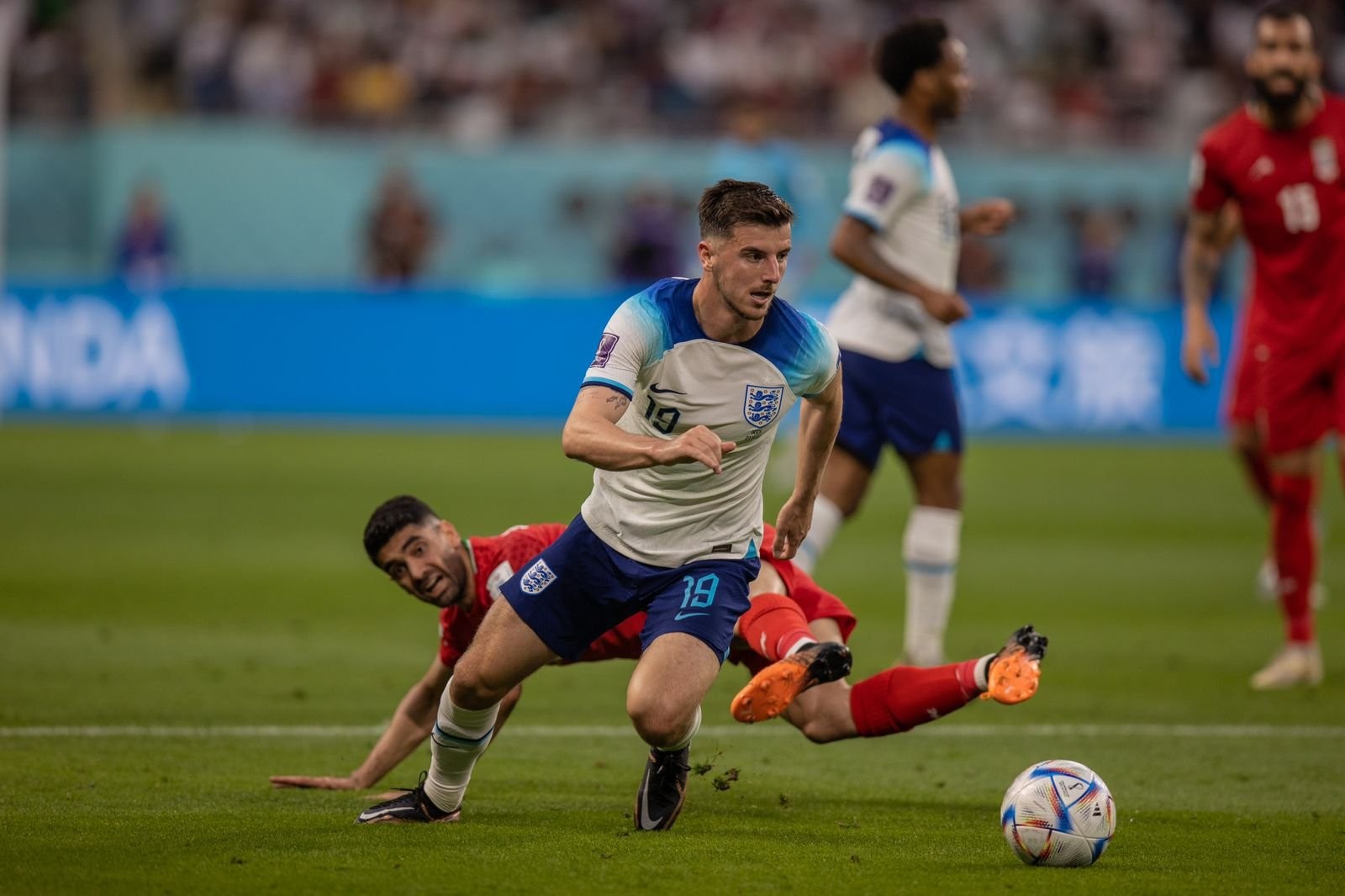 جميع أهداف مباراة  إنجلترا وإيران 6-2 كأس العالم 2022