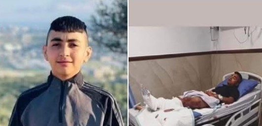 السلطة حاولت قتل ابني الثاني المصاب