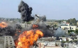 استشهاد 5 فلسطينيين بقصف إسرائيلي على منزل في مخيم البريج