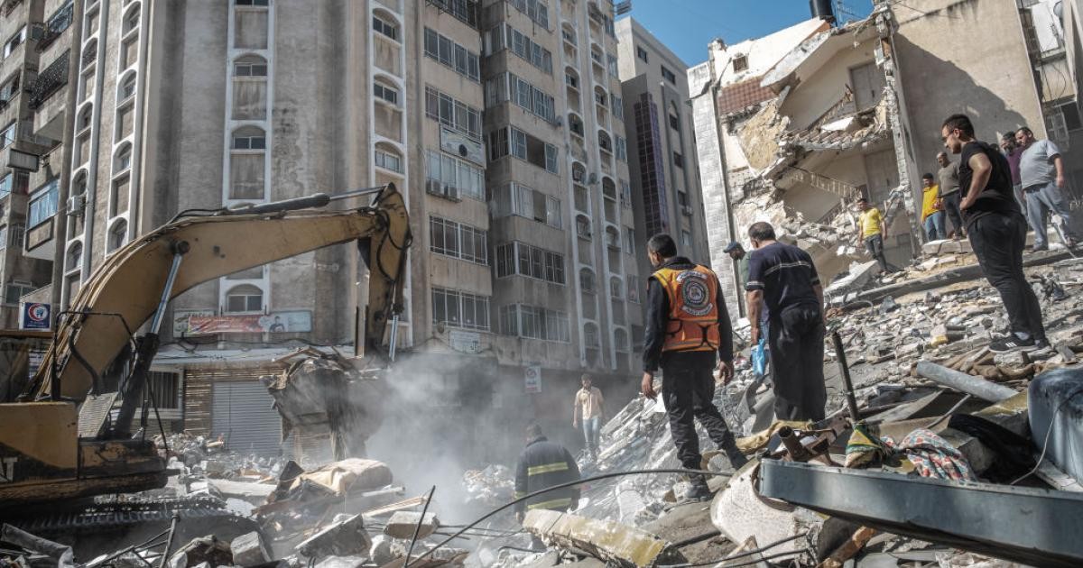 الدفاع المدني - غزة.