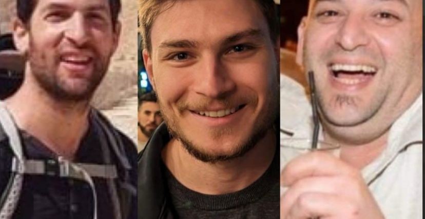 ثلاثة أسرى (إسرائيليين) سيتم إطلاق سراجهم.