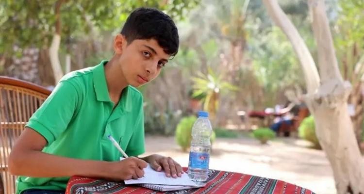 الطفل عبد الله اليازوري.