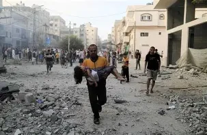 41 شهيداً في قطاع غزة منذ فجر اليوم بينهم 13 تم انتشالهم من تحت الأنقاض