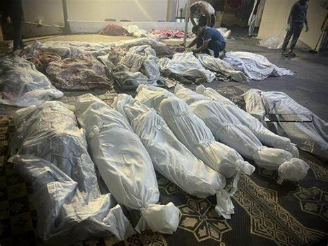 8 شهداء أثناء محاولتهم الحصول على المساعدات الإنسانية في رفح