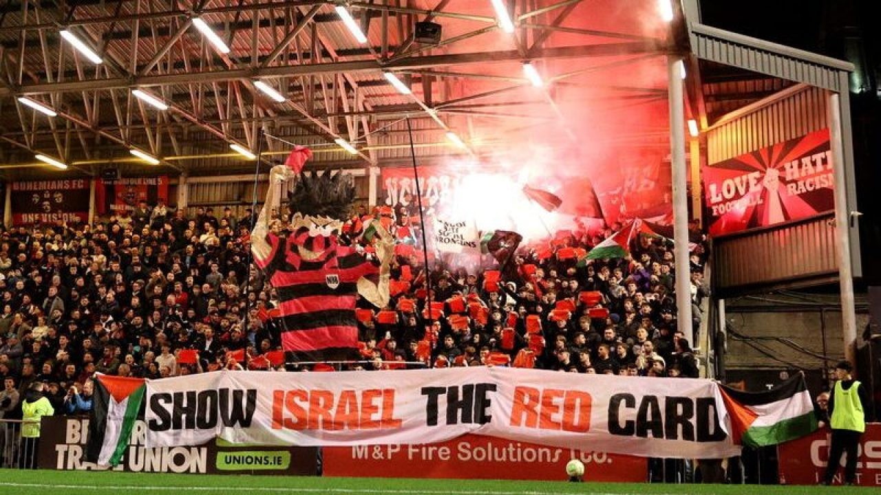 استبعاد إسرائيل من كرة القدم