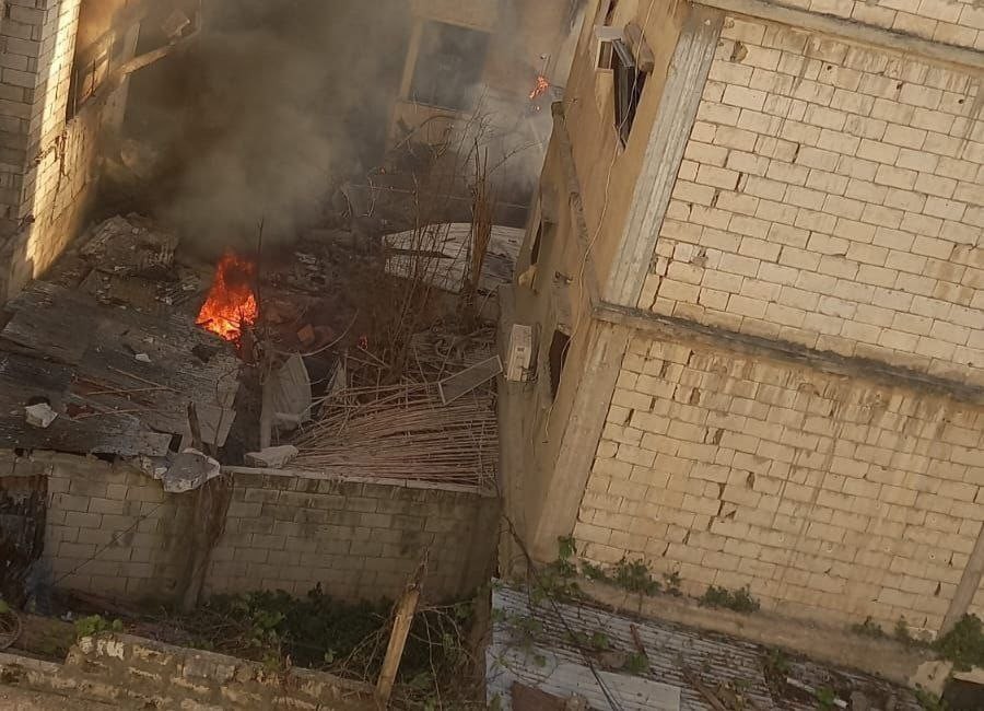 3 غارات إسرائيلية على مخيم عين الحلوة بلبنان