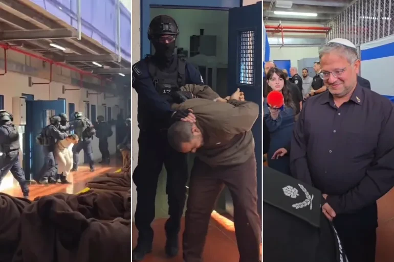 المركز الفلسطيني للدفاع عن الأسرى يدين اقتحام المتطرف بن غفير لمعتقل عوفر