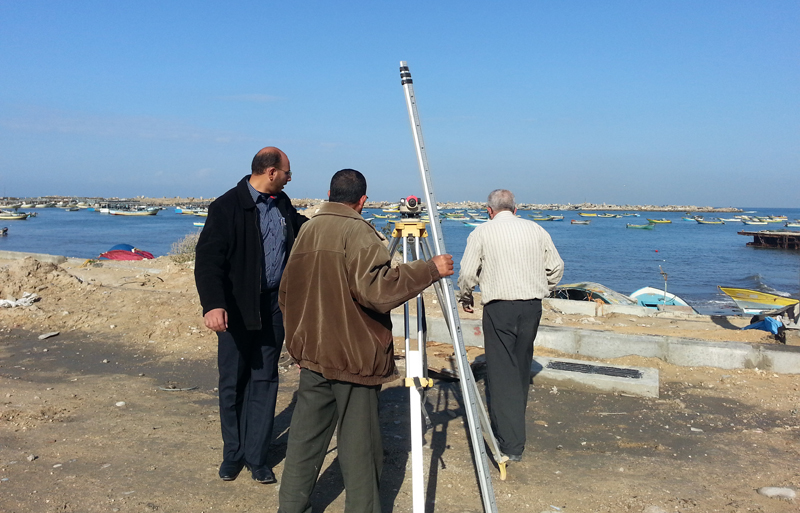 مشروع لتصريف مياه الأمطار بميناء غزة