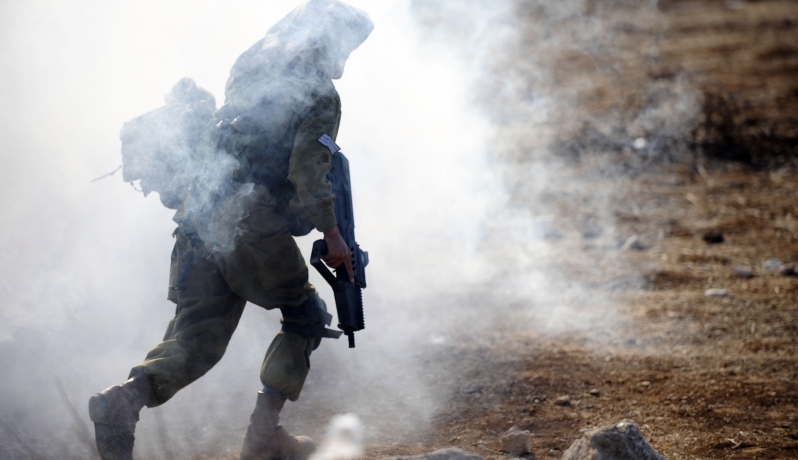 قوة اسرائيلية تتعرض لإطلاق نار "أرشيفية"