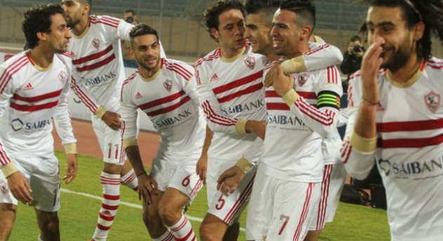 فرحة لاعبي الزمالك بالفوز