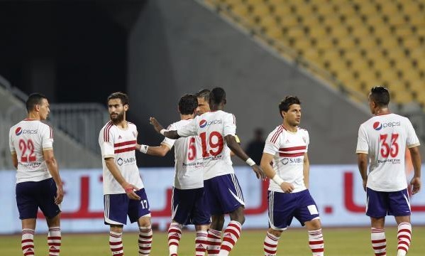 لاعبو الزمالك بعد نهاية المباراة