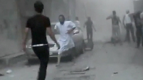 مجزرة مخيم اليرموك بسوريا