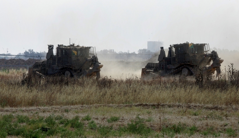 توغل محدود لآليات الاحتلال شرق خانيونس