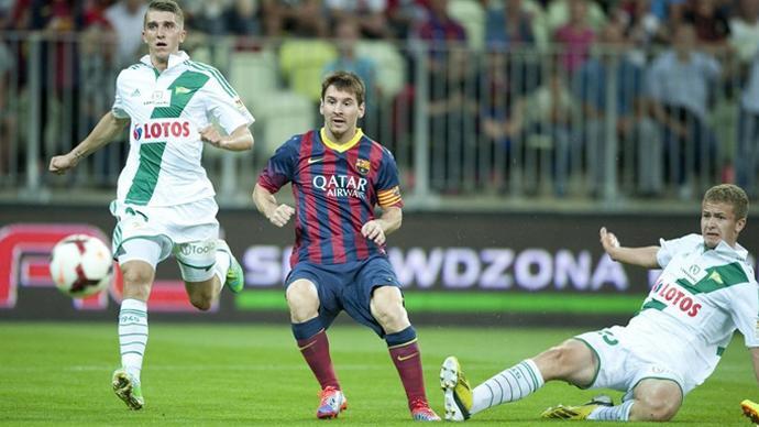 جانب من المباراة