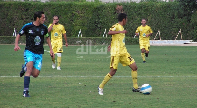 جانب من مباراة الهلال وخدمات النصيرات