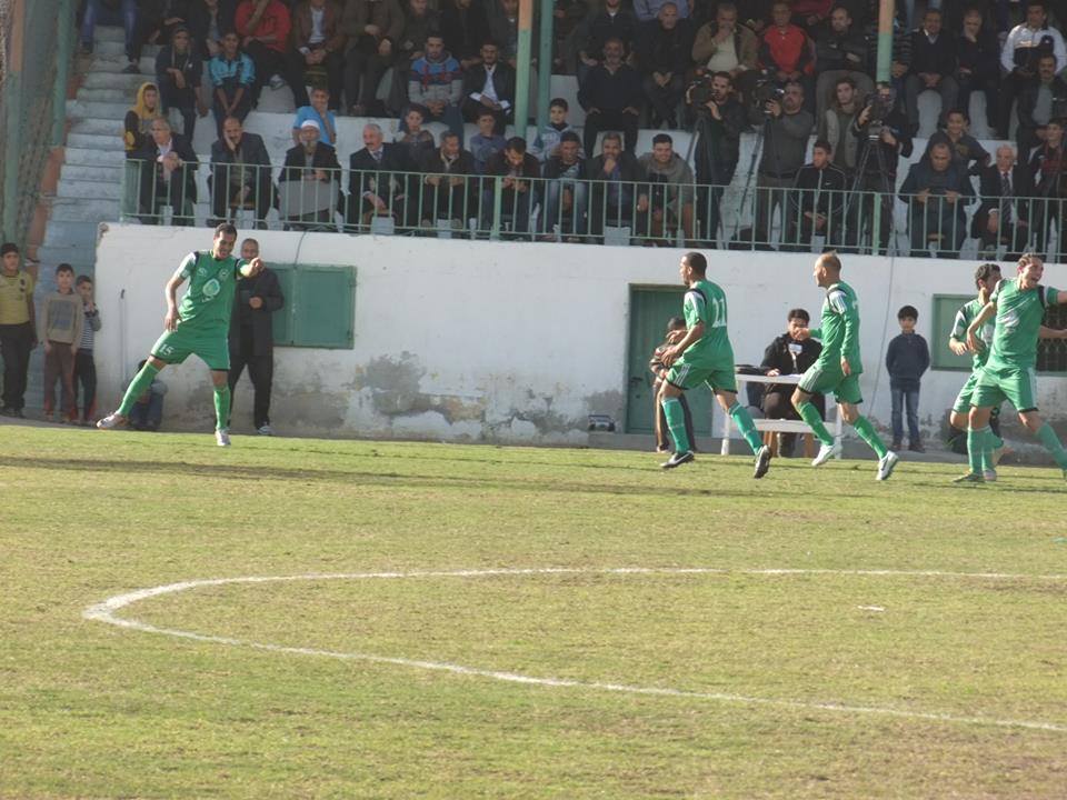 فرحة لاعبي الصداقة بهدف التقدم