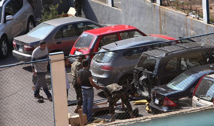 ضبط سيارة محملة بالمتفجرات جنوب لبنان