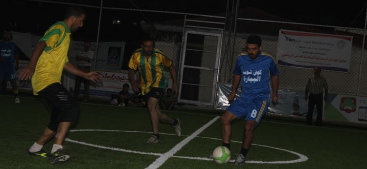 جانب من أحد مباريات البطولة