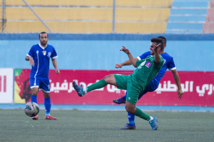 جانب من أحد مباريات دوري المحترفين الجزئي