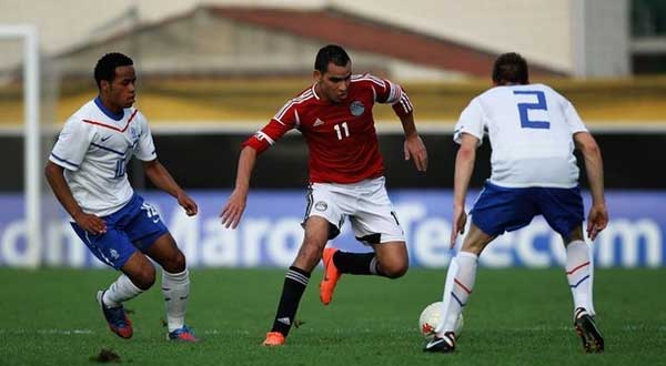 إحدى المباريات السابقة لمنتخب مصر