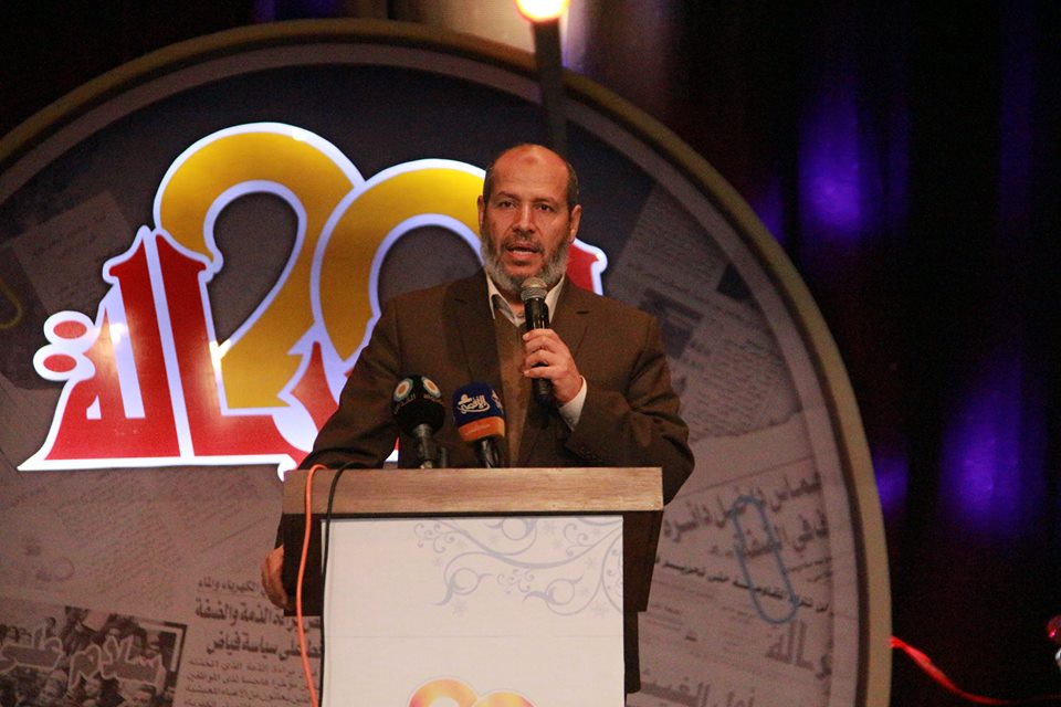 خلال كلمة د. خليل الحية