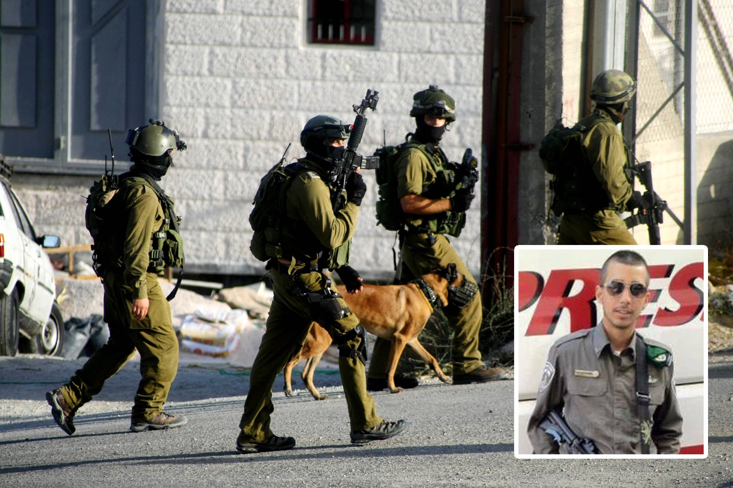 الصورة في الإطار للجندي المختفي