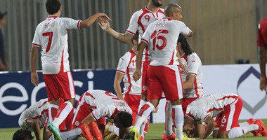 فرحة لاعبي تونس بالفوز
