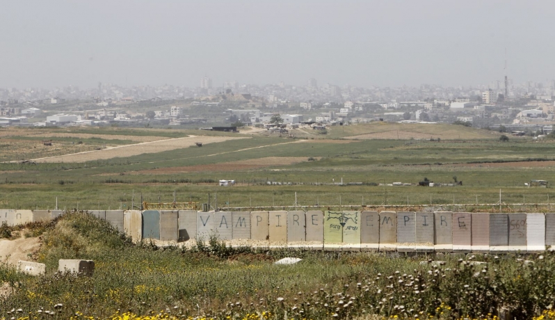 الحدود بين قطاع غزة والإحتلال الإسرائيلي