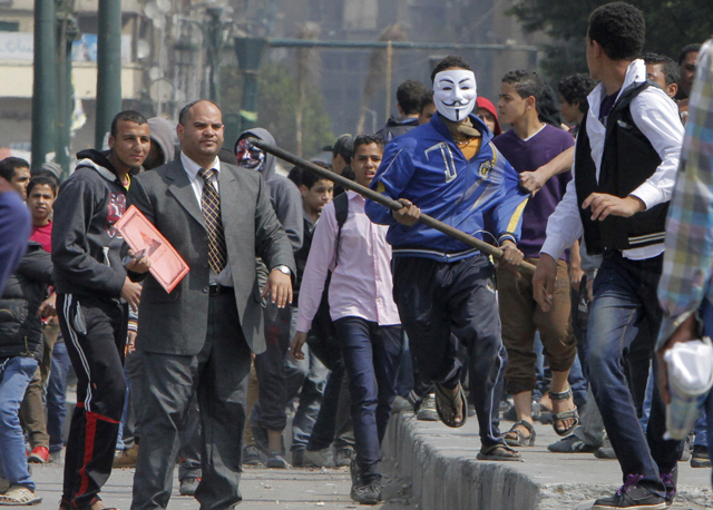 حشود لقوى المعارضة المصرية