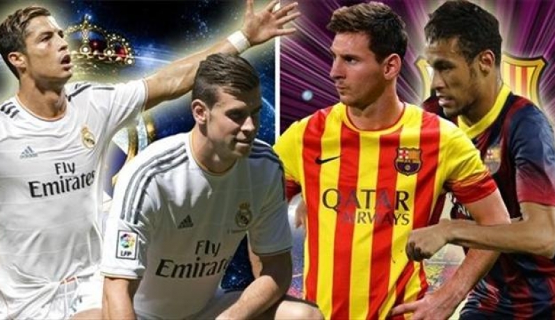 الكلاسيكو بين برشلونة وريال مدريد