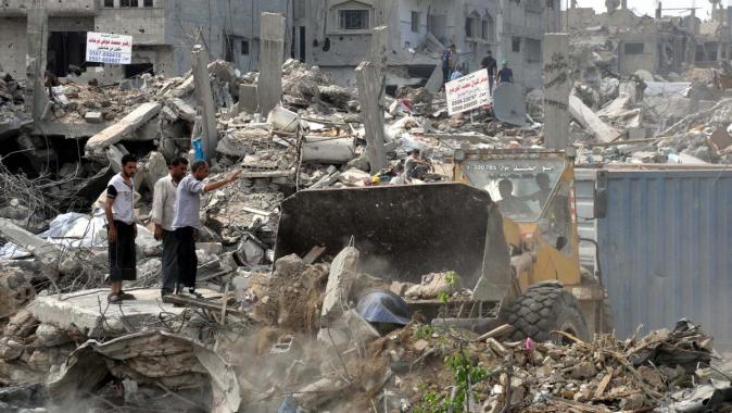 إزالة ركام غزة