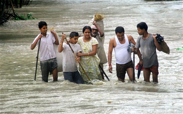 فيضانات في الهند (الأرشيف)