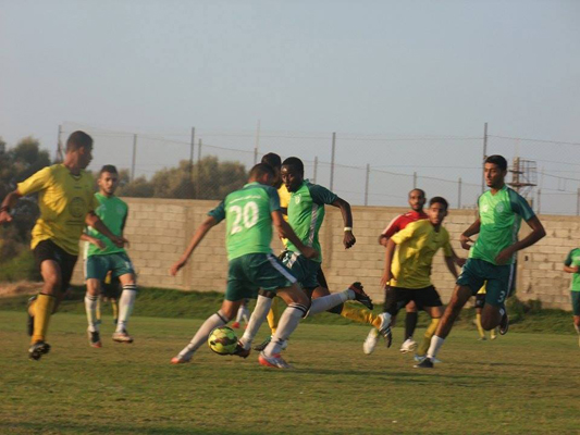 جانب من المباراة