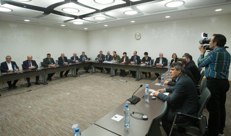 وفد المعارضة في اجتماع مع دي ميستورا (الأوروبية)