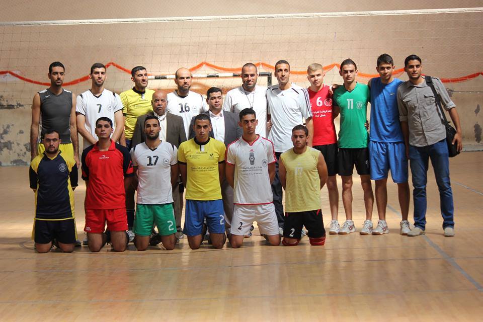 منتخب الطائرة في قطاع غزة