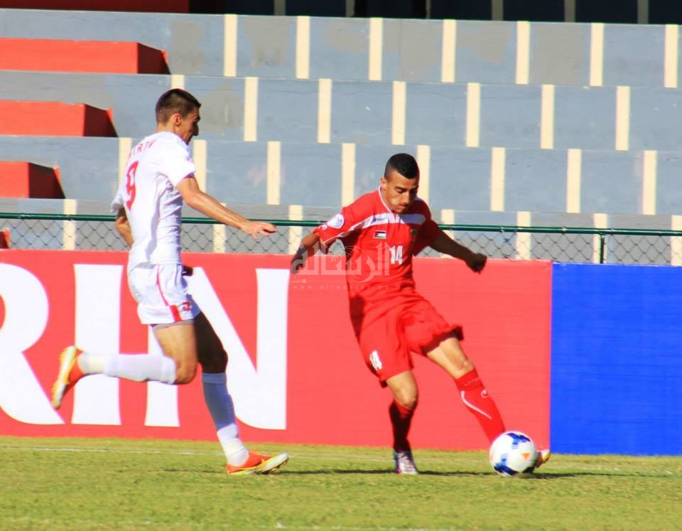 أحد لقاءات المنتخب الوطني في البطولة