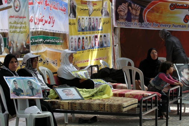 خيمة اعتصام للأسرى (أرشيفية)