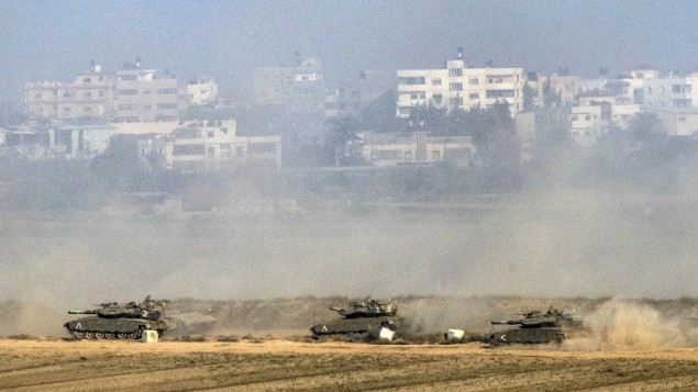 المدفعيات الاسرائيلية تقصف المنازل الحدودية (أرشيف)