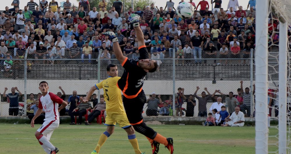 الريفي في إحدى مباريات الدوري