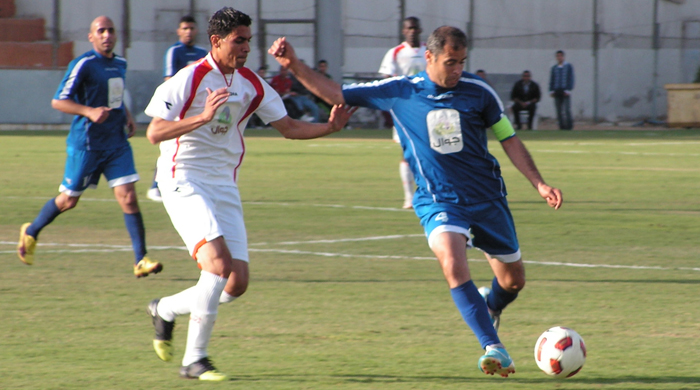 أحد لقاءات شباب رفح بالدوري