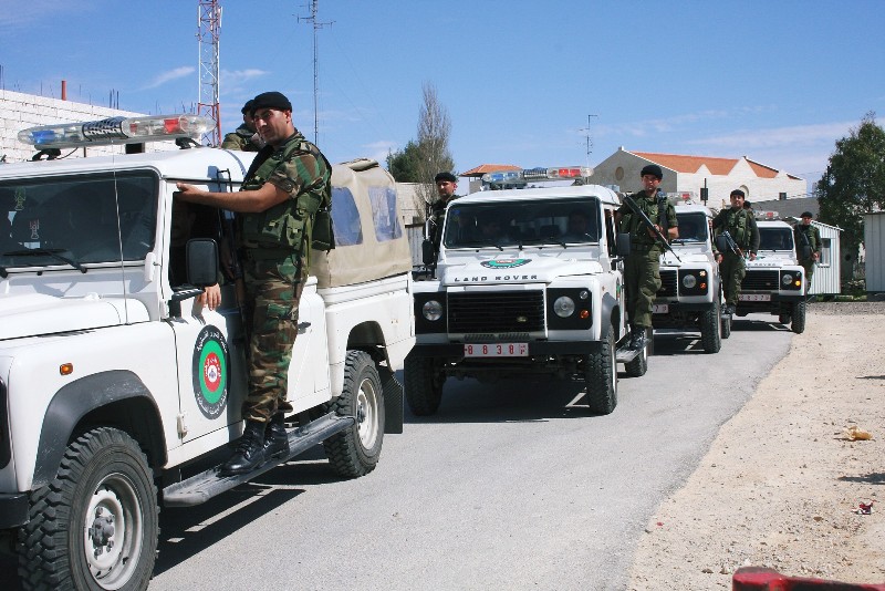 قوات من الأمن الوقائي في الضفة 