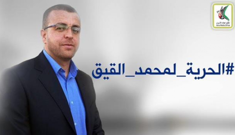  الصحفي محمد القيق من الخليل 