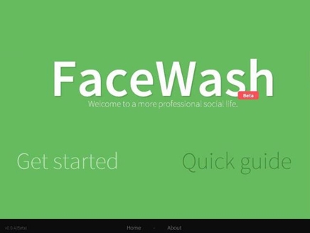 برنامج FaceWash