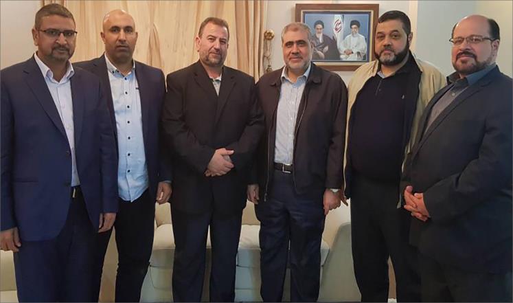 وفد من حماس يصل طهران للمشاركة في تأبين والد سليماني